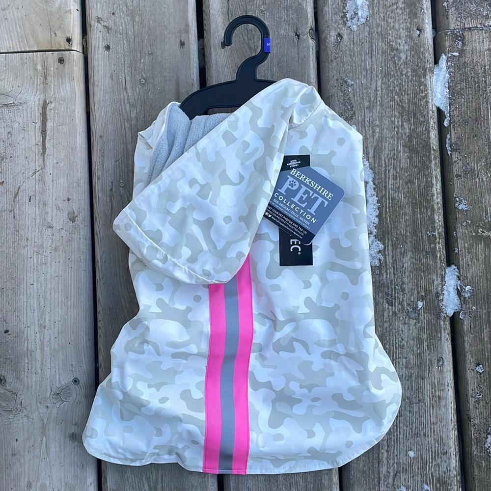NWT Berkshire Pet Collection Dog Jacket